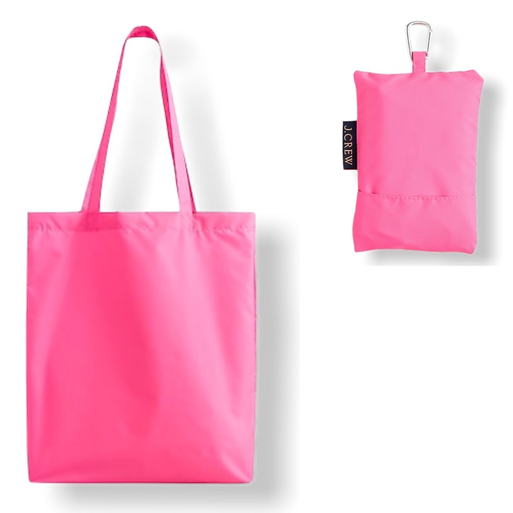 J. Crew Recycled Reusable Lightweight Tote Bag
